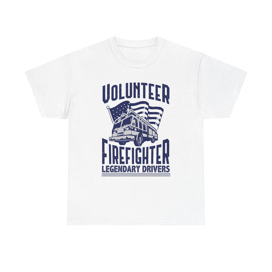 Volunteer Firefighter Truck T-Shirt