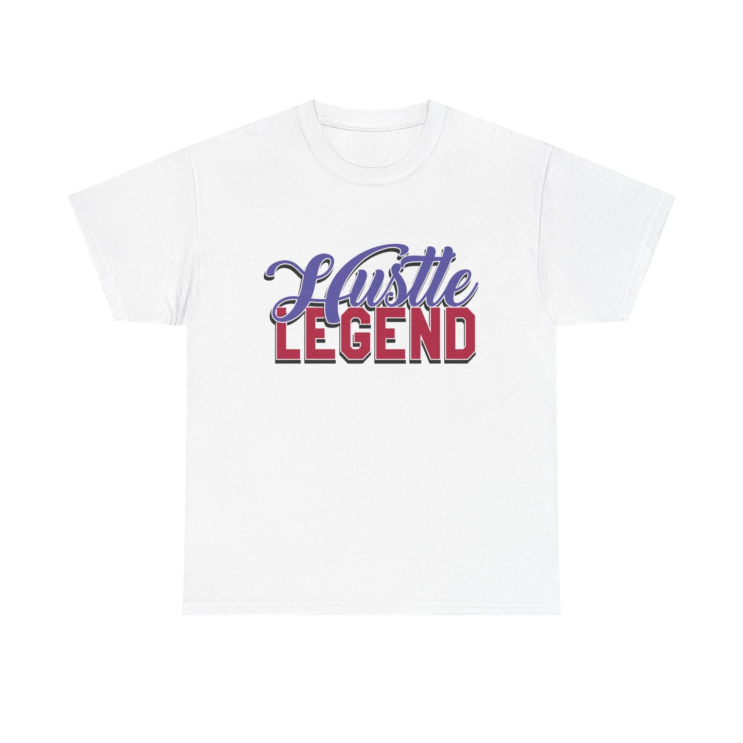 Hustle Legend Retro Script Graphic Men's Tee