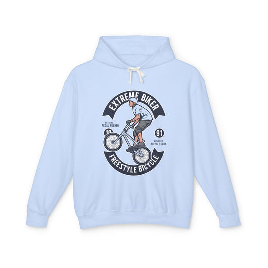 Extreme Biker Freestyle Bicycle Lightweight Hooded Sweatshirt