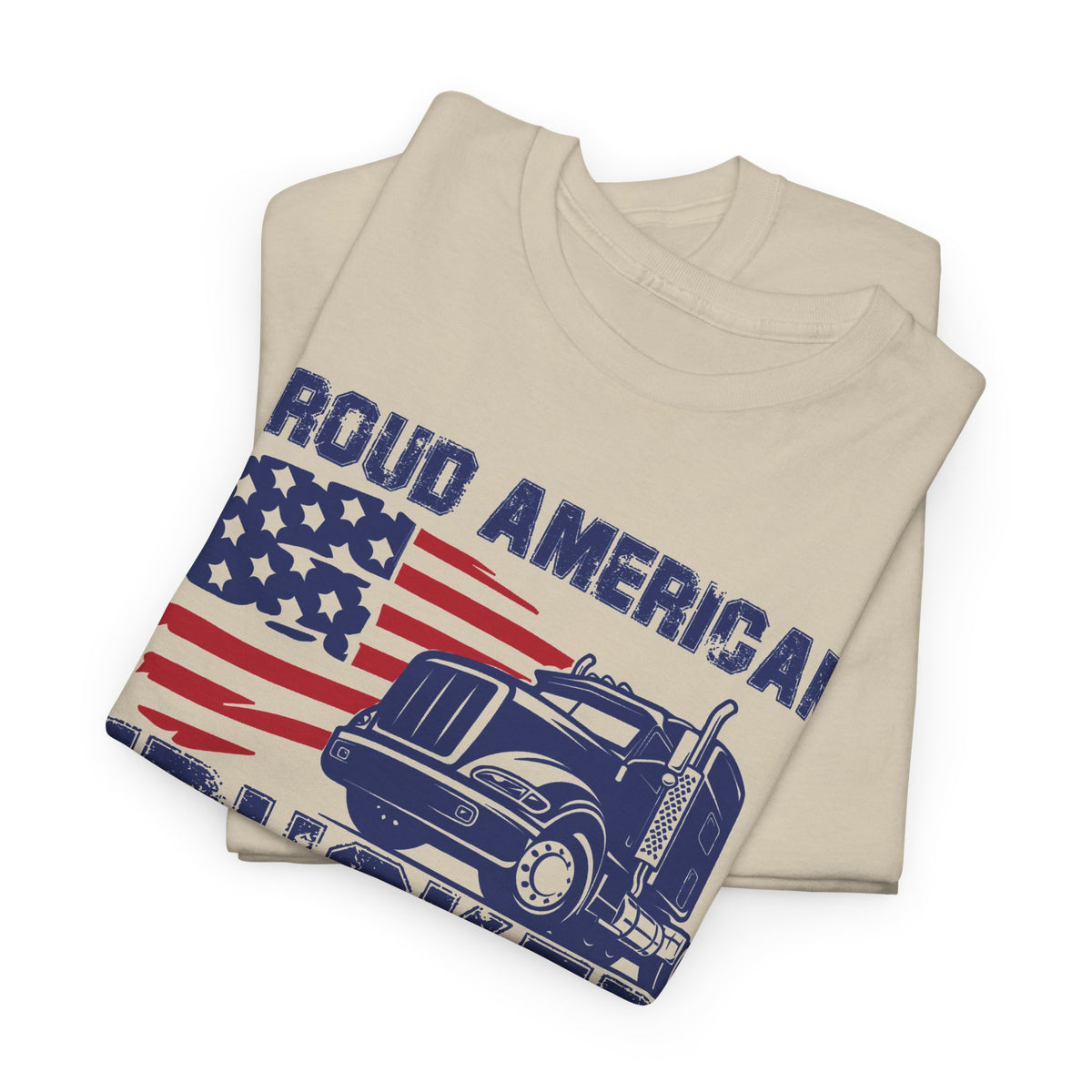 Proud American Trucker T-Shirt