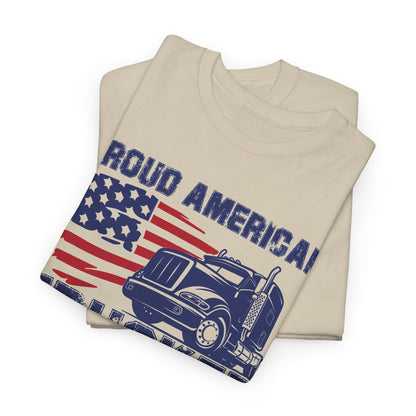 Proud American Trucker T-Shirt