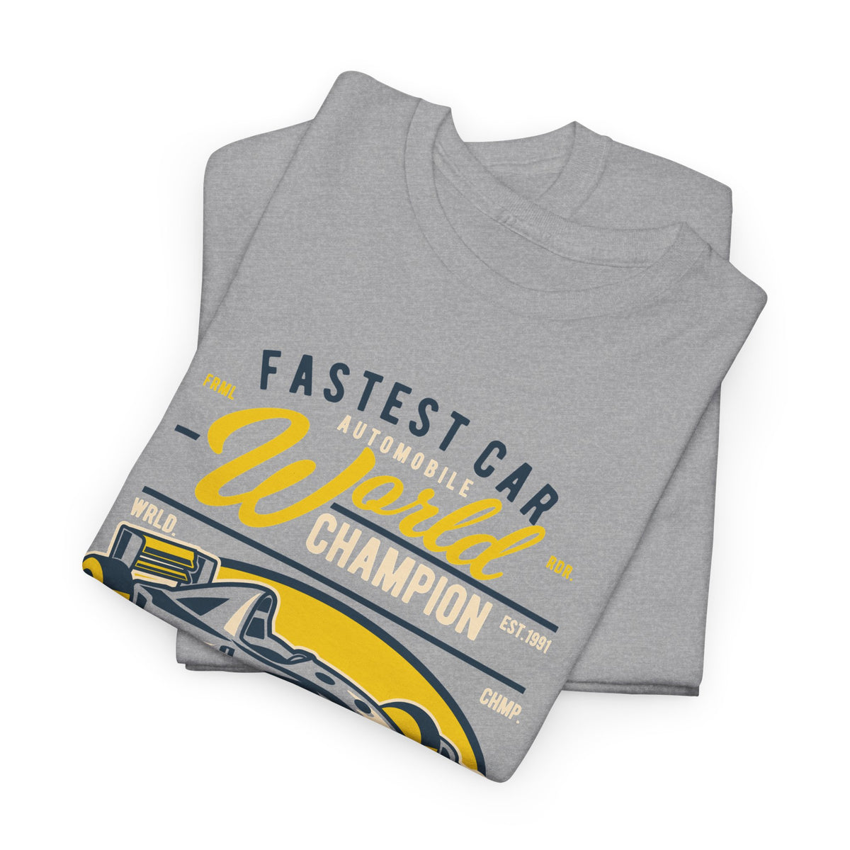 Fastest Car World Champion Vintage Auto Design T-Shirt