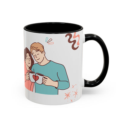 Cute Romantic Heart Design 11oz Mug