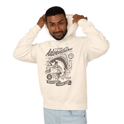 Fishing Adventure Lightweight Hooded Sweatshirt