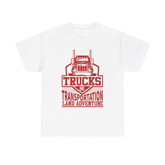 Trucks Transportation Land Adventure T-Shirt