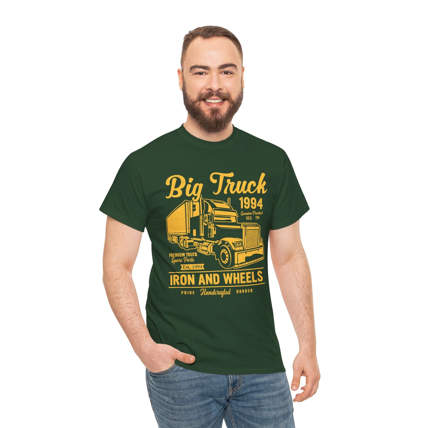 Big Truck 1994 Iron And Wheels Men's T-Shirt