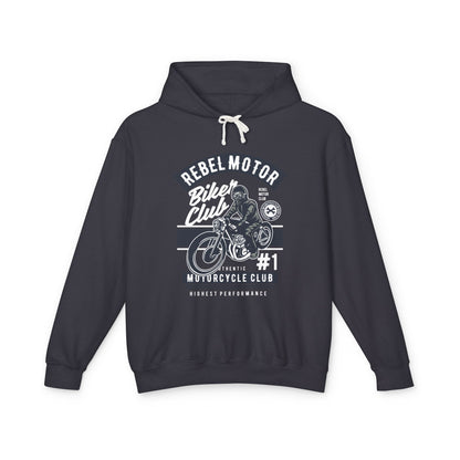 Rebel Motor Bike Club Lightweight Hooded Sweatshirt