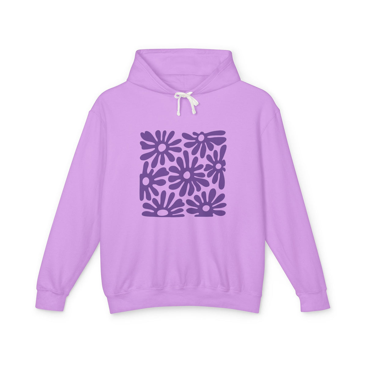 Daisy Block Lightweight Women's Hooded Sweatshirt