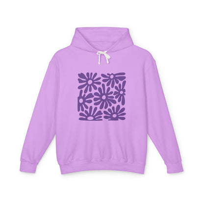 Daisy Block Lightweight Women's Hooded Sweatshirt