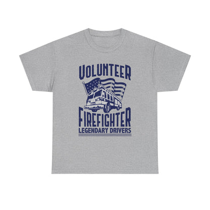 Volunteer Firefighter Truck T-Shirt