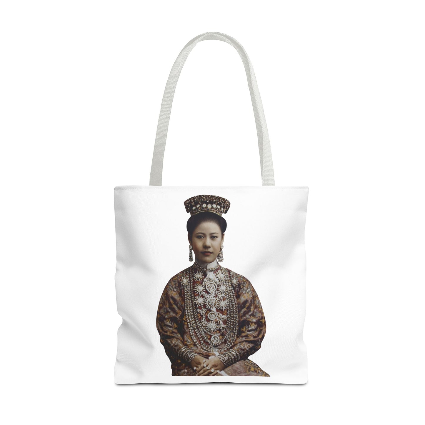Vintage Peranakan Chinese Empress Portrait Tote Bag