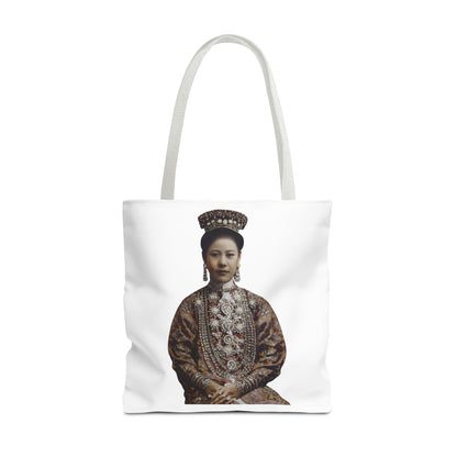 Vintage Peranakan Chinese Empress Portrait Tote Bag
