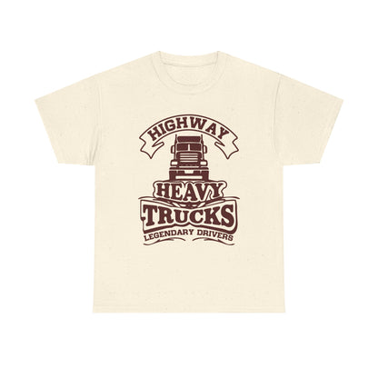 Highway Heavy Trucks T-Shirt