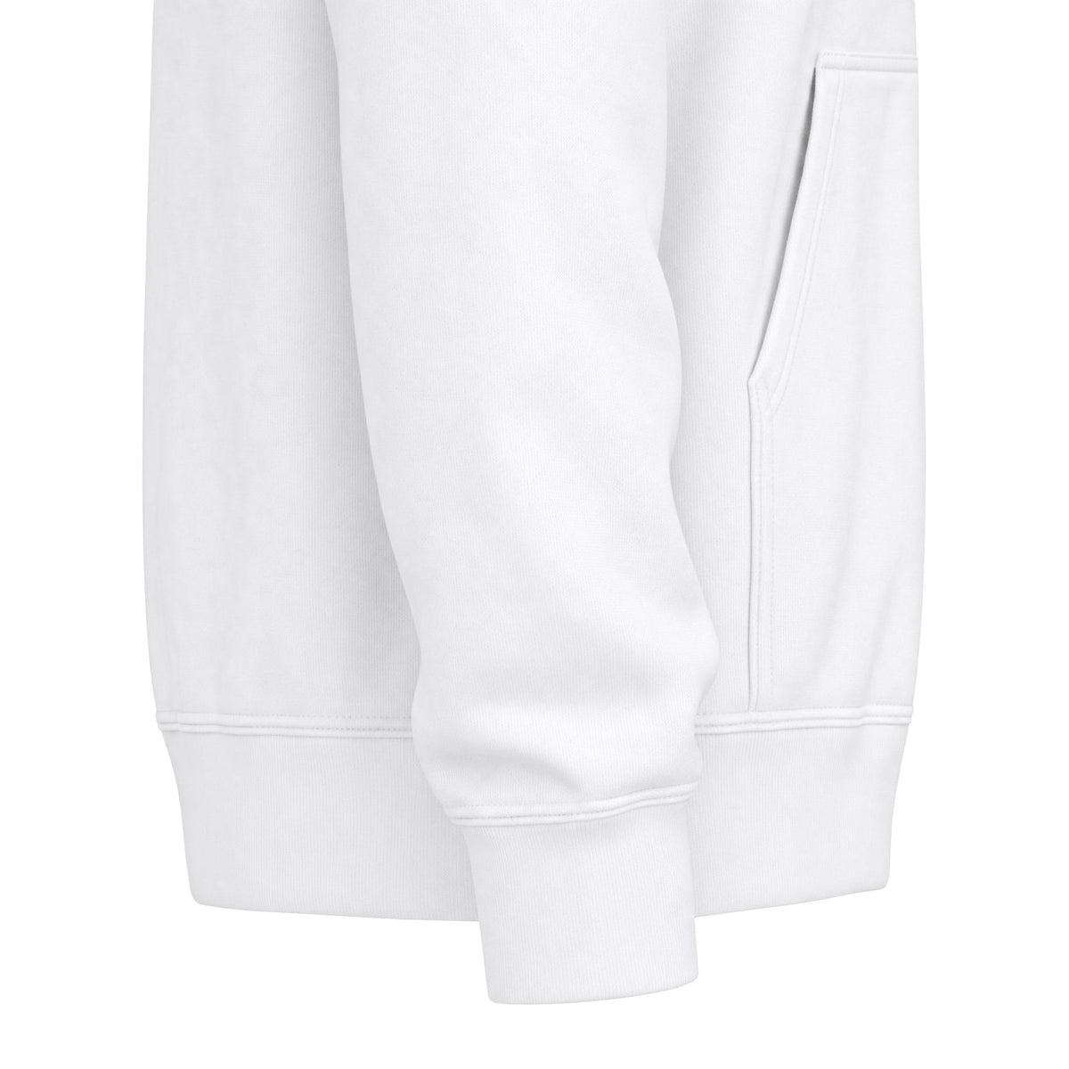 Hallasan Embroidered Chest Logo Zipper Hooded Sweatshirt