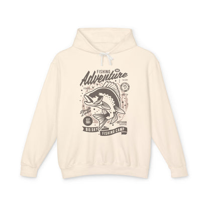 Fishing Adventure Lightweight Hooded Sweatshirt