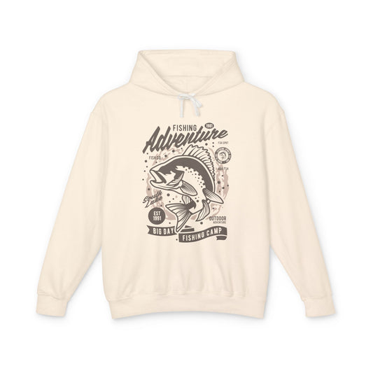 Fishing Adventure Lightweight Hooded Sweatshirt