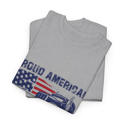 Proud American Trucker T-Shirt