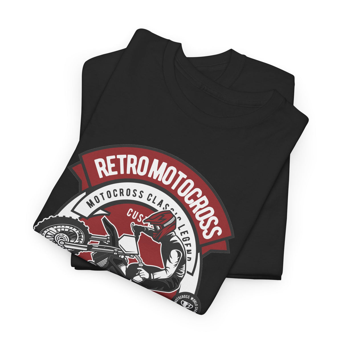 Retro Motocross Champion Motorcycle Racing T-Shirt