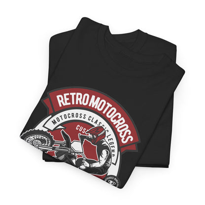 Retro Motocross Champion Motorcycle Racing T-Shirt