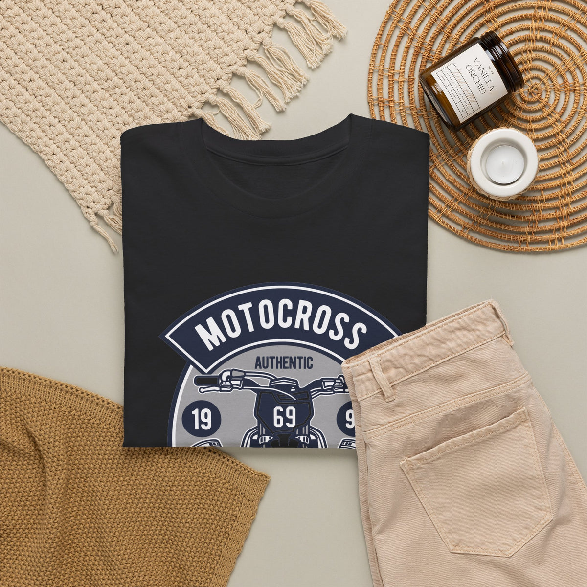 Motocross Extreme Speed Motorcycle Racing T-Shirt