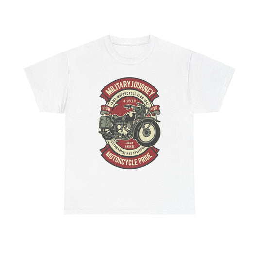 Military Journey Motorcycle Pride T-Shirt