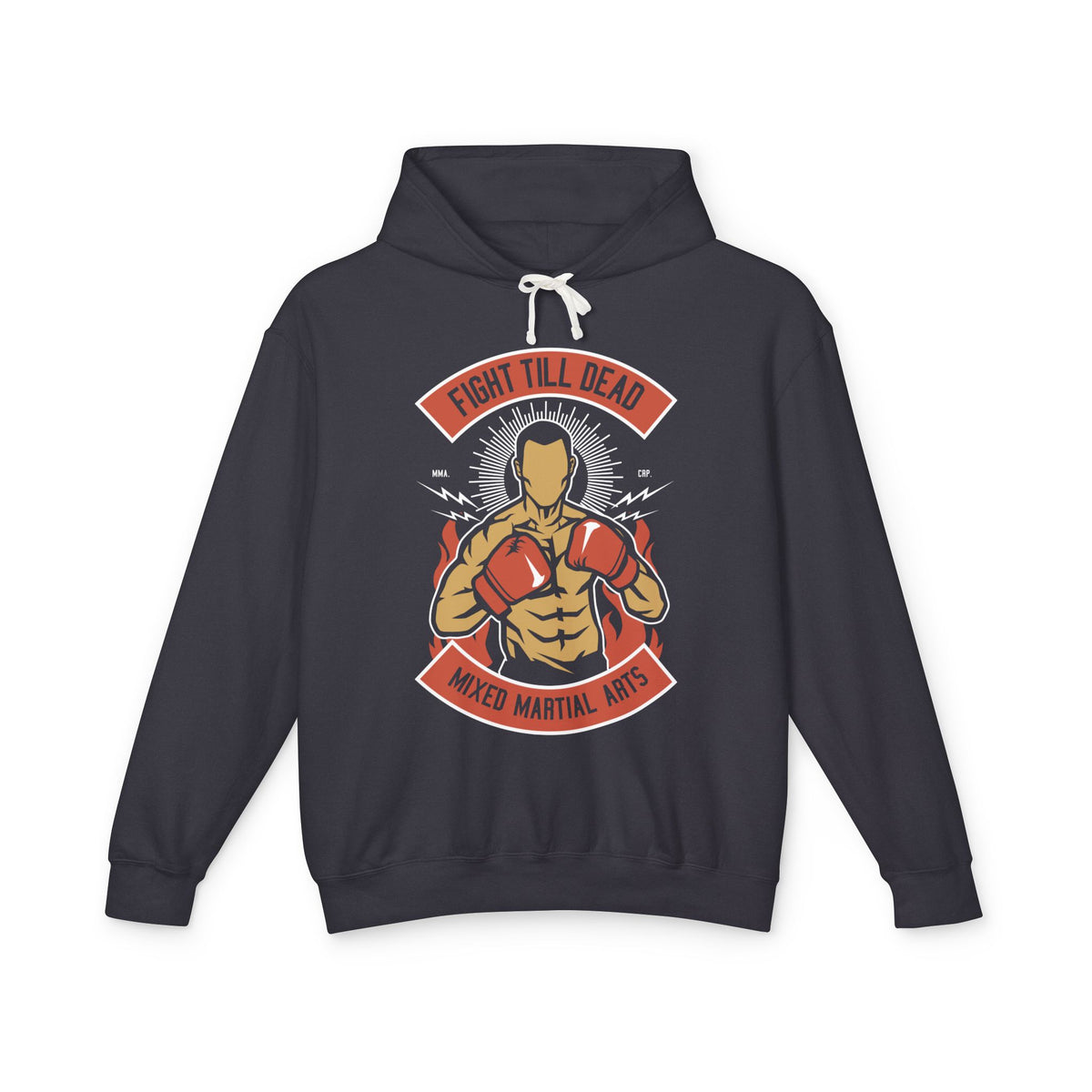 Fight Till Dead Boxing Lightweight Hooded Sweatshirt