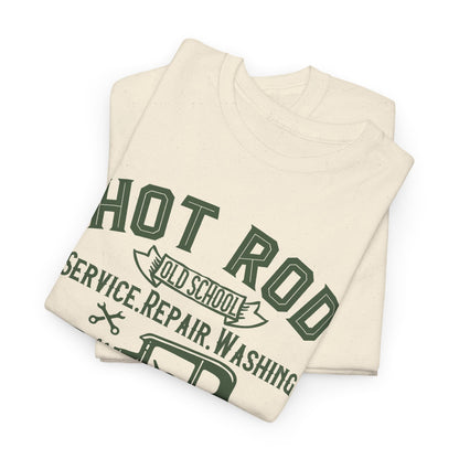 Hot Rod Old School Authentic Custom Wheel T-Shirt