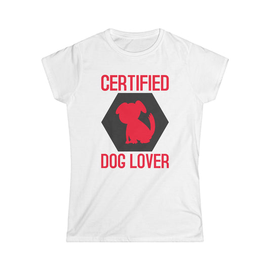Certified Dog Lover Women's T-Shirt
