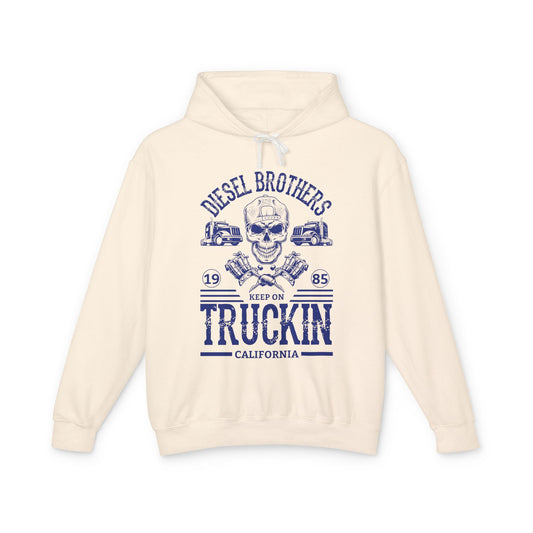 Diesel Brothers Keep On Trucking Lightweight Hooded Sweatshirt