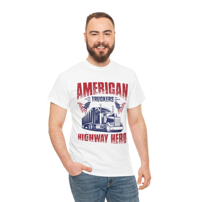 American Truckers Highway Hero Tee