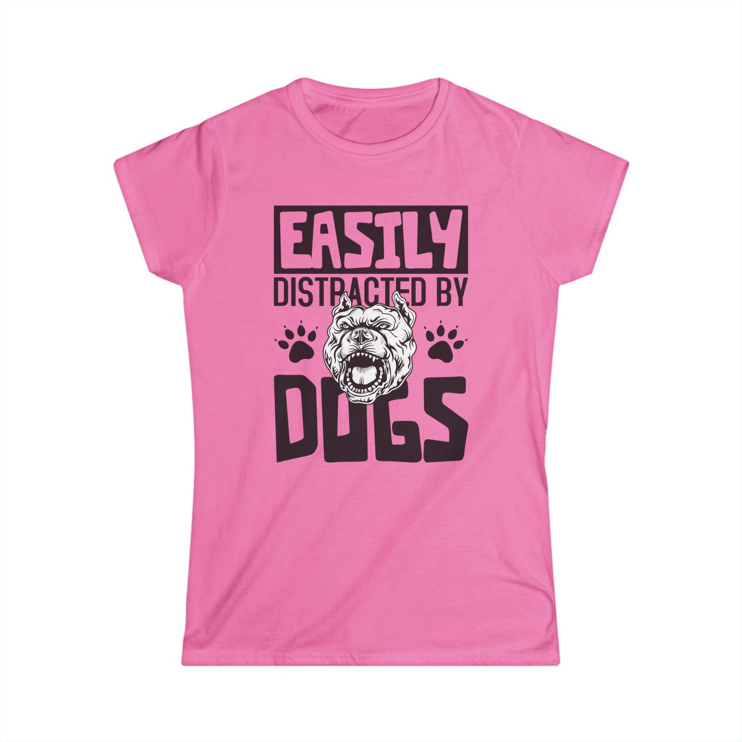 Easily Distracted By Dogs Women's T-Shirt