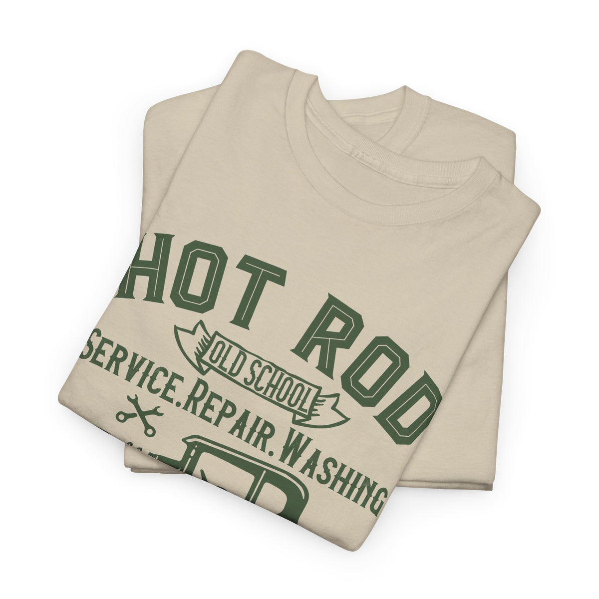 Hot Rod Old School Authentic Custom Wheel T-Shirt