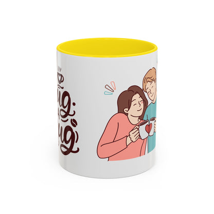 Cute Romantic Heart Design 11oz Mug