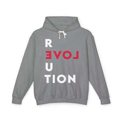 Revolution with LOVE Graphic Lightweight Hooded Sweatshirt