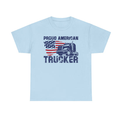 Proud American Trucker T-Shirt