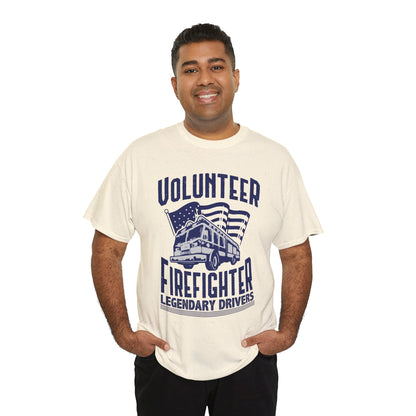 Volunteer Firefighter Truck T-Shirt
