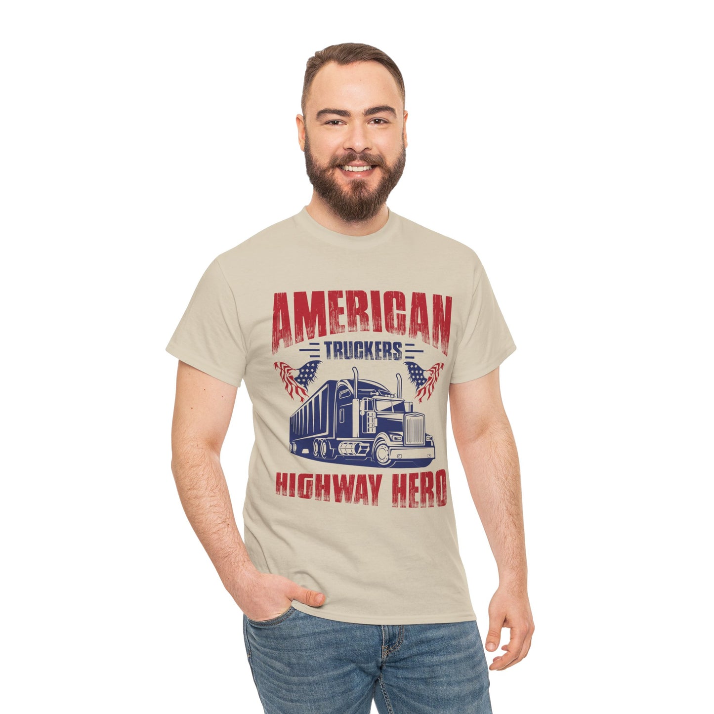 American Truckers Highway Hero Tee