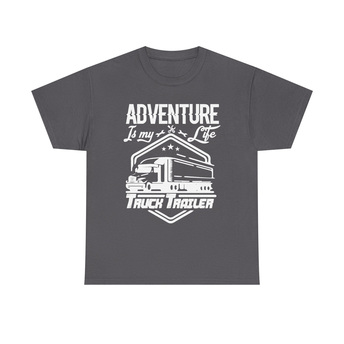 Adventure Is My Life Truck Trailer T-Shirt