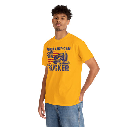 Proud American Trucker T-Shirt