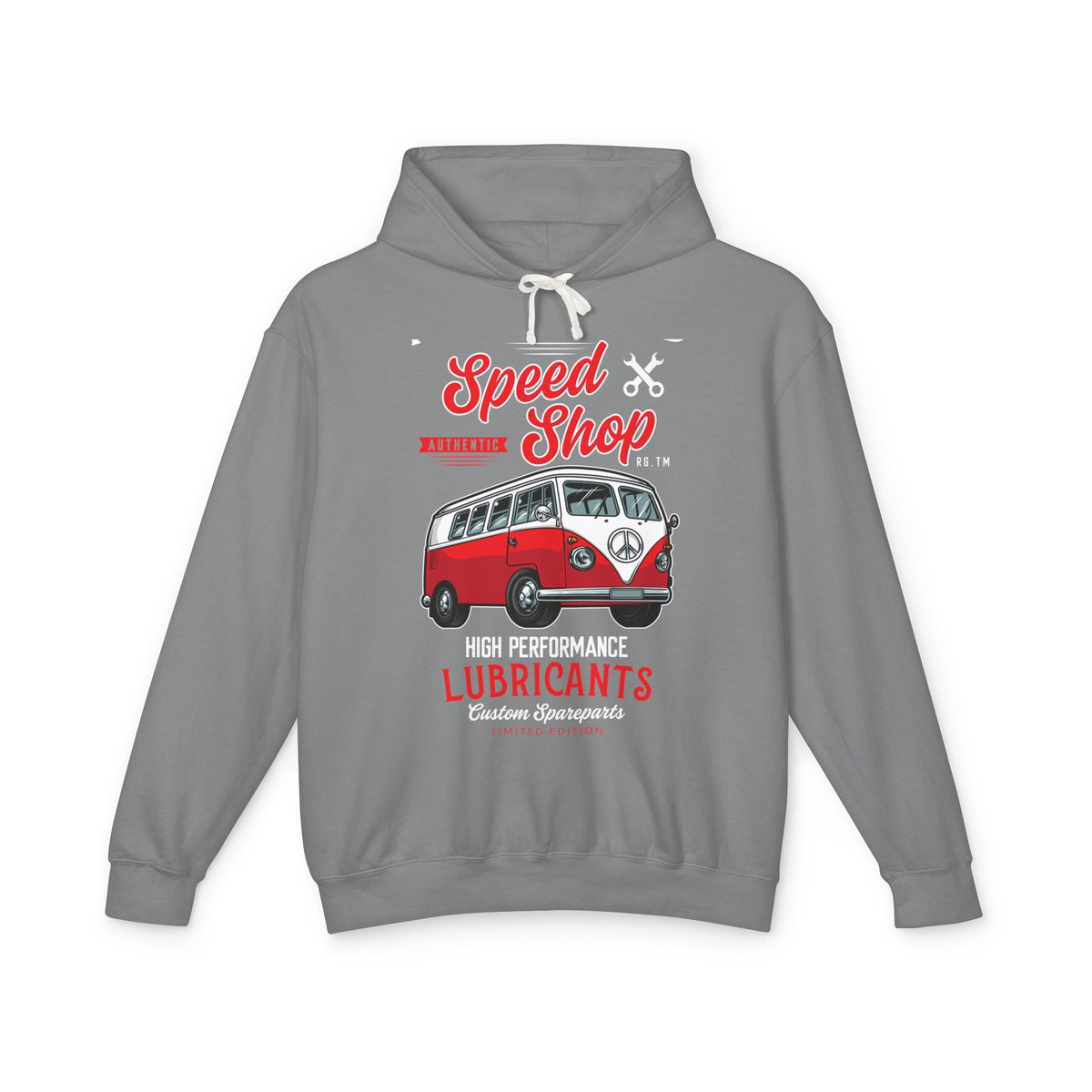 Petrolhead Speed Shop High Performance Lubricants Lightweight Hooded Sweatshirt