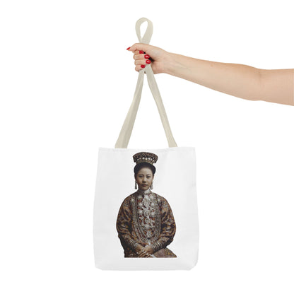 Vintage Peranakan Chinese Empress Portrait Tote Bag