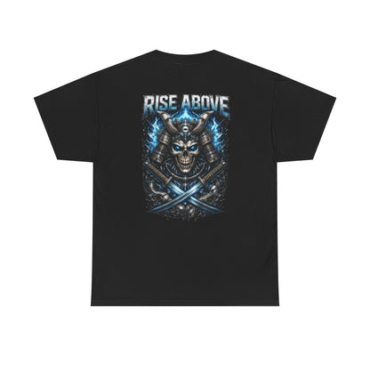 Rise Above Skull Samurai Graphic Men's T-Shirt