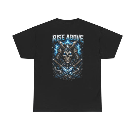 Rise Above Skull Samurai Graphic Men's T-Shirt