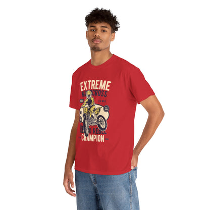 Extreme Motocross Retro Racing Champion T-Shirt