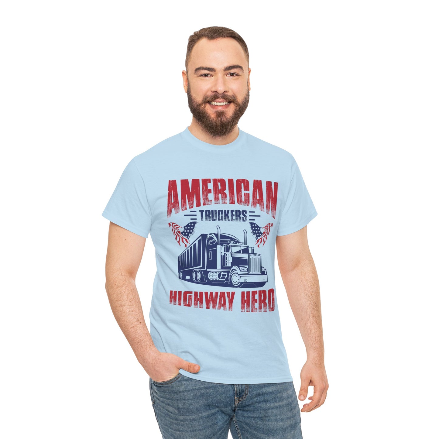 American Truckers Highway Hero Tee