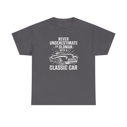 Never Underestimate Old Man With Classic Car Men's T-Shirt