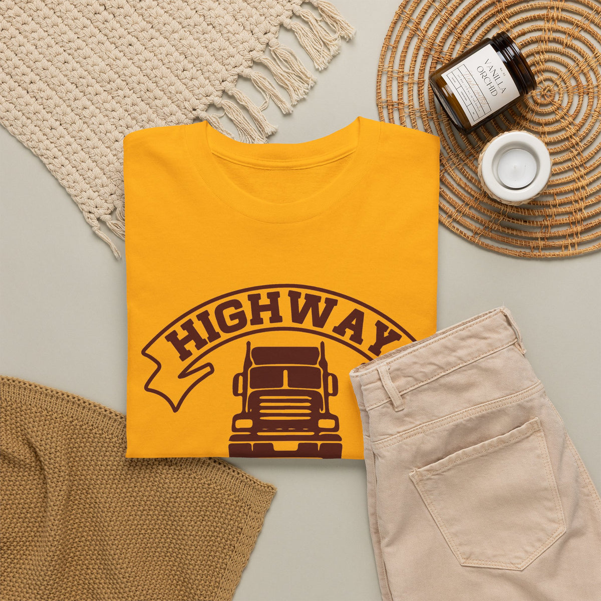 Highway Heavy Trucks T-Shirt
