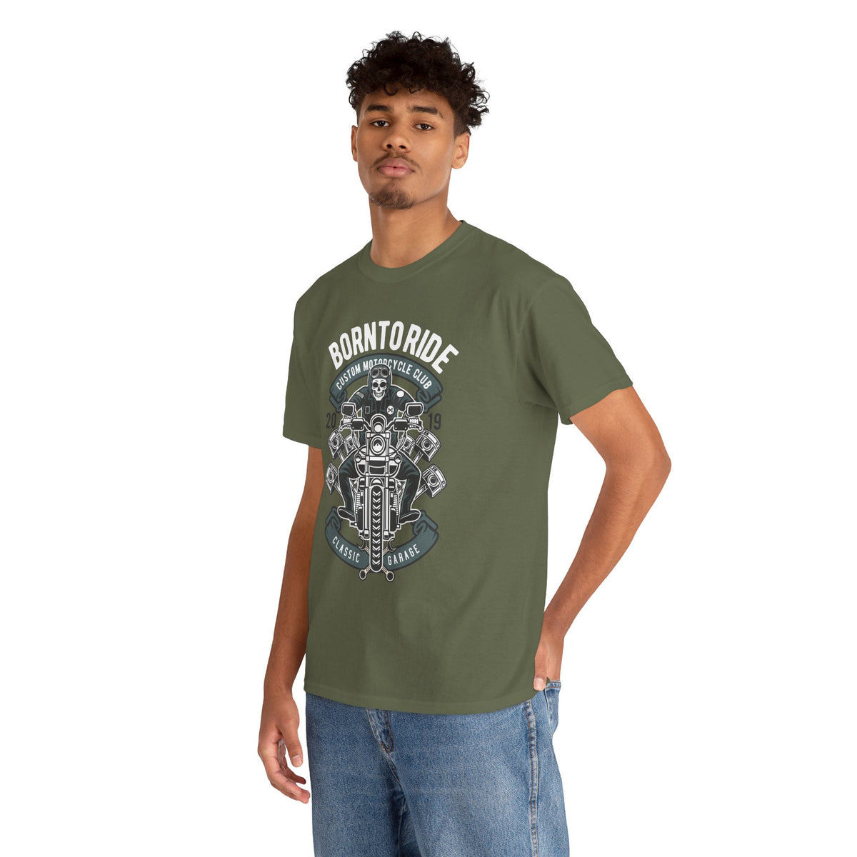 Born To Ride Motorcycle T-Shirt