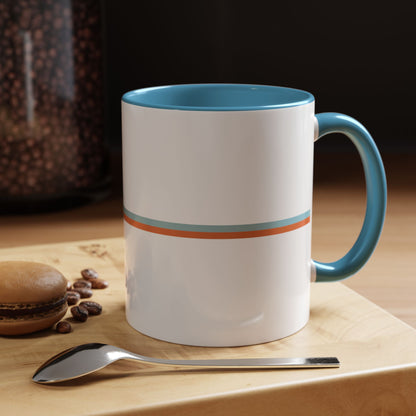 "Believe in Yourself" Accent 11oz Coffee Mug