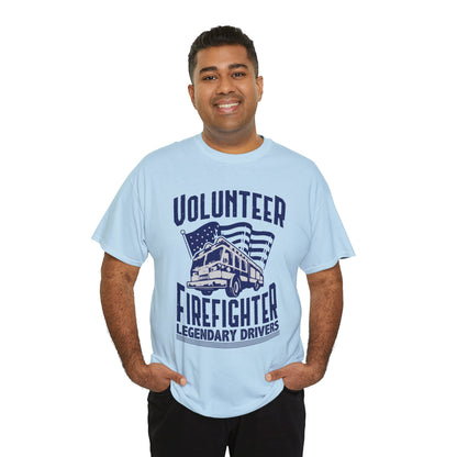 Volunteer Firefighter Truck T-Shirt